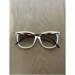 Gucci | Accessories | Gucci White Bamboo Sunglasses Never  display picture 1